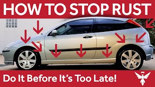 How To Prevent Rust On Your Own Car - Ford Focus Mk1 LR