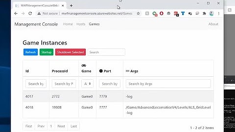UE4 Multiplayer Web Framework (dedicated server manager)