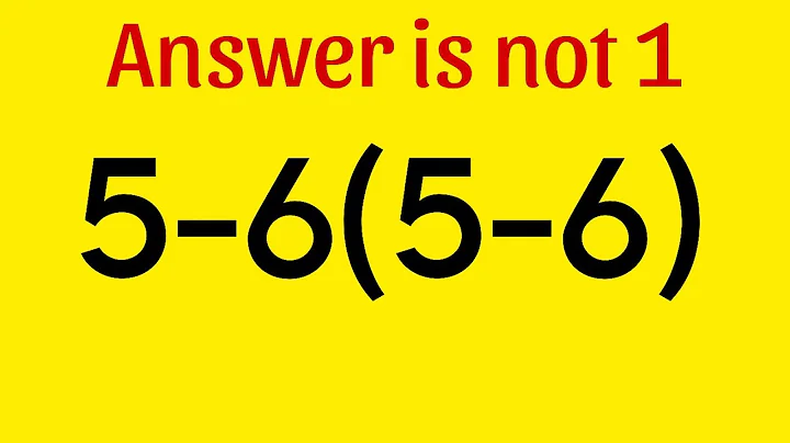 Only 1 in 5 Can Solve This Math Problem!