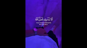 لا تَدْرِي لَعَلَّ اللَّهَ يُحْدِثُ بَعْدَ ذَلِكَ أَمْرًا | سورة الطلاق