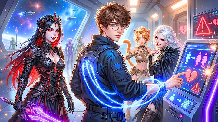 I Hacked The Academy Matchmaking by Mistake — It Paired The Nerd With 2 Vampire and Cat Princesses