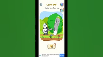 DOP 5 Delete One Part Level 343 Water the flowers #shorts Please Subscribe