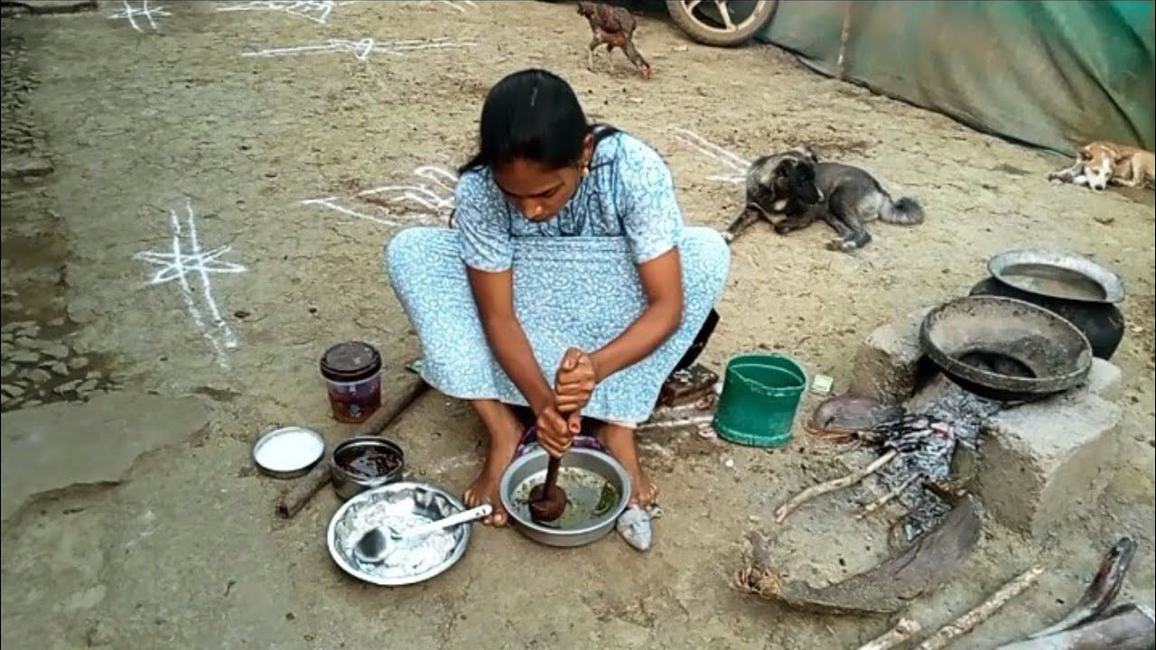 ఇవాళ సాయంత్రం పచ్చి పులుసు, ఆమ్లెట్ చేశాను మా పల్లెటూరి స్టైల్ లో.