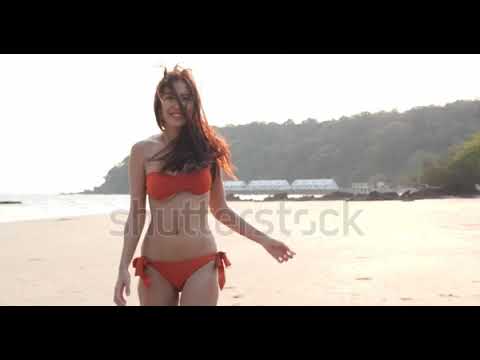 Korean girl bikini review