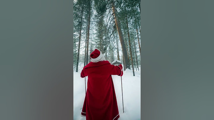 Over 770 years 🎅🎄 Santa Claus hugging Lapland's oldest tree in Pello #shorts #christmas #finland