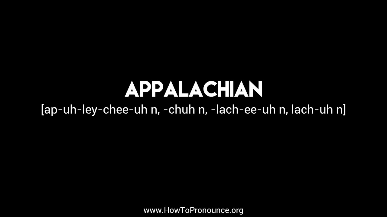 How To Pronounce appalachian YouTube how-to-pronounce-appalachian-mountains-youtube