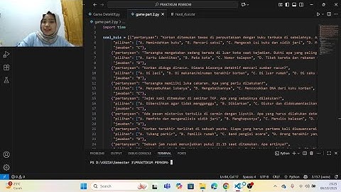 Tugas Praktikum Pemrograman Komputer Modul 2