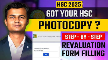 📄 HSC 2025 Revaluation Form Explained | Step-by-Step Guide After Photocopy | Full Process #hsc2025