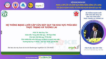 #1-Hệ thống mạng lưới cấp cứu đột quỵ tại KV phía Bắc: thực trạng & tương lai|PGS.TS.BS Mai Duy Tôn