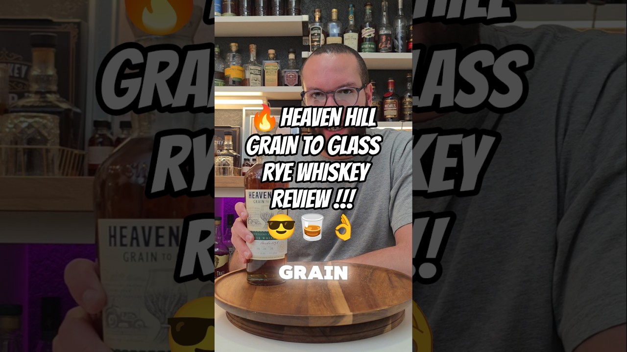 🔥ОБЗОР РЖАНОГО ВИСКИ HEAVEN HILL GRAIN TO GLASS!!!