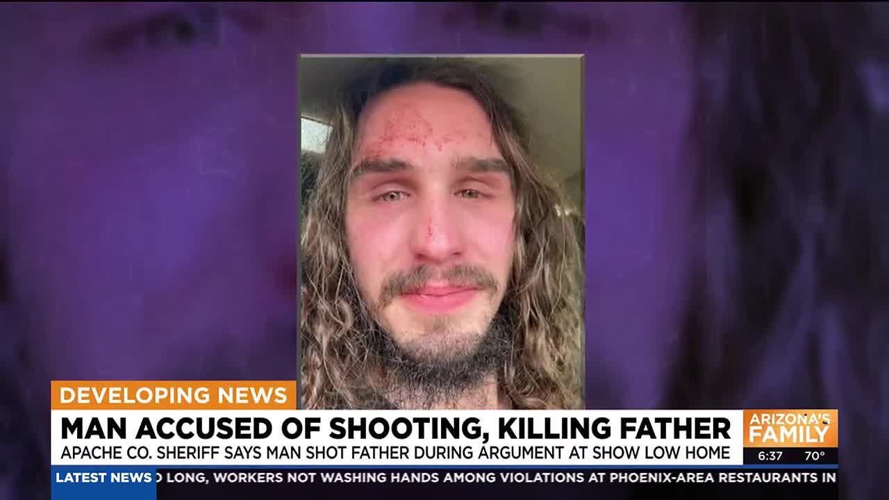 Man accused of shooting, killing father in Apache County home - YouTube