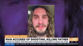 Man accused of shooting, killing father in Apache County home
