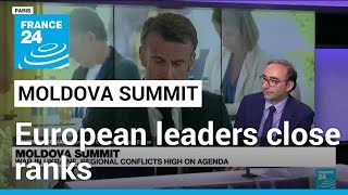European Leaders Close Ranks Against Russia At Moldova Summit France 24 English