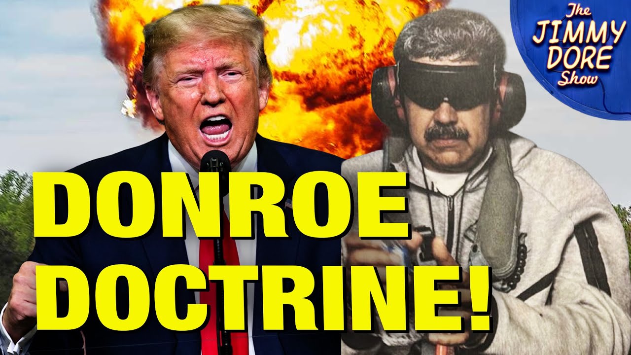 Trump Invokes “Donroe Doctrine” In Venezuela! Tulsi RADIO SILENT On Regime Change! w/ Max Blumenthal