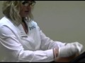 Chemical peel demonstration by advanced dermatology in katy texas