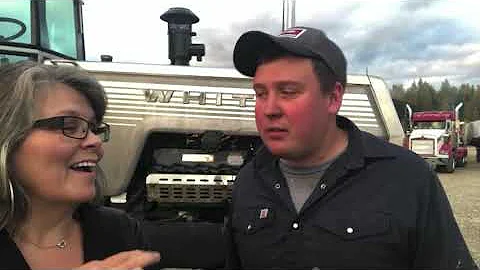 Dan Taylor and his White 2-180 at Centreville NB T...