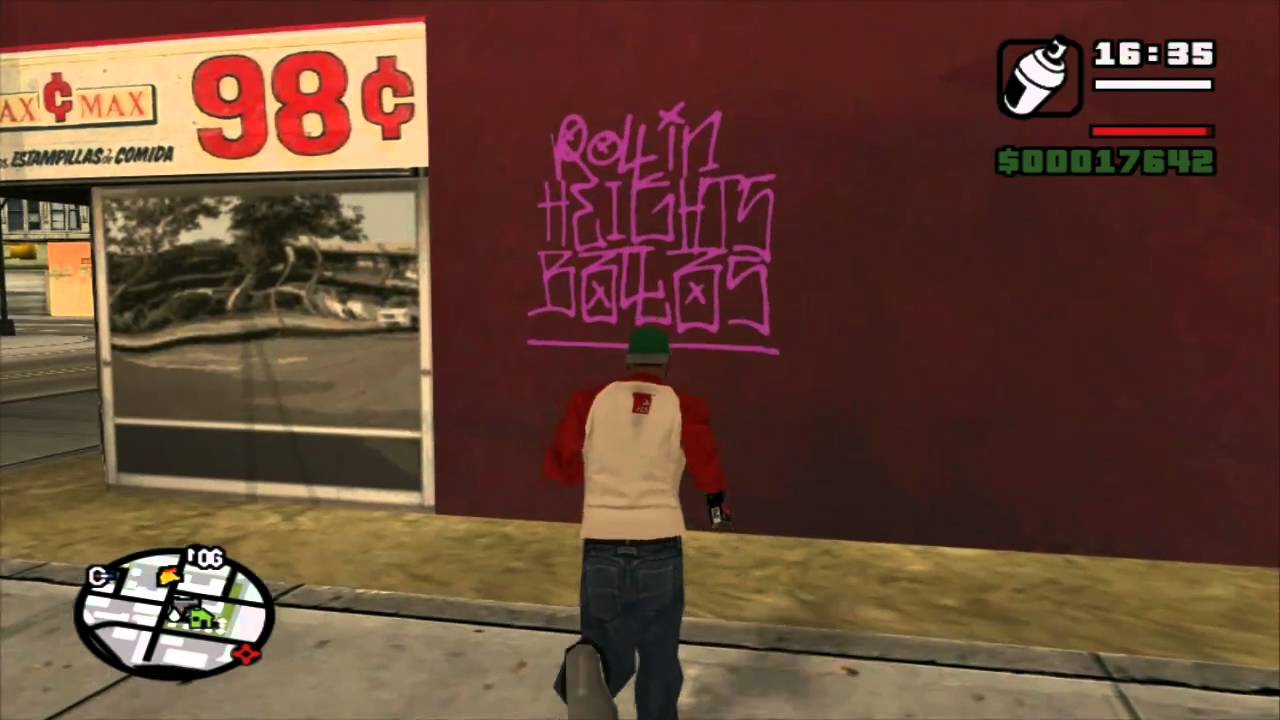 GTA San Andreas Tag 98 (HD) YouTube
