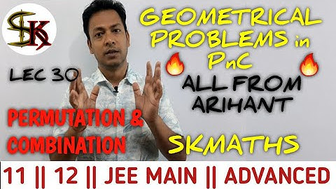 geometrical problems in permutation and combination