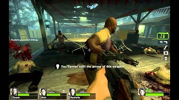 Left 4 Dead 2 campaign mod review - death Sentence - Map 4