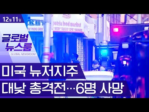[글로벌뉴스룸]미국 <strong>뉴저지주</strong> 대낮 총격전…6명 사망 | 뉴스A LIVE