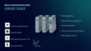 SIRIUS 3UG5 Relè di monitoraggio linea