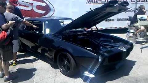 Custom Black 1970 Firebird Twin Turbo: Good Guys Columbus 2011