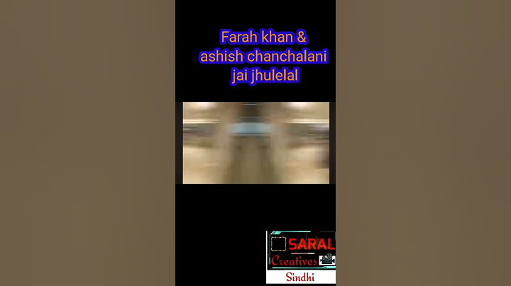Farah Khan & Ashish chanchalani jai jhulelal #sindhi #jhulelal