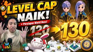 SealM Level Cap NAIK ke 130! + Record Room Baru — Persiapan World Boss Minggu Depan!