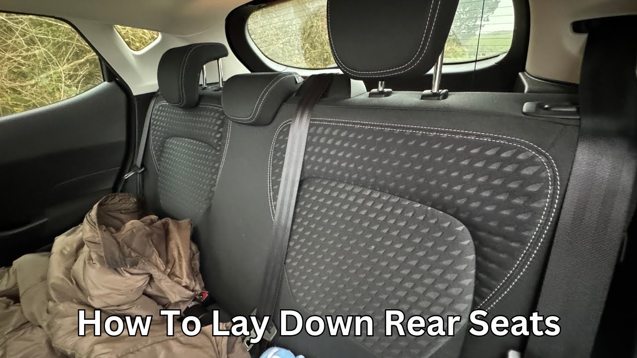 How To Lay Down Rear Seat on Ford Fiesta (Step By Step) - YouTube
