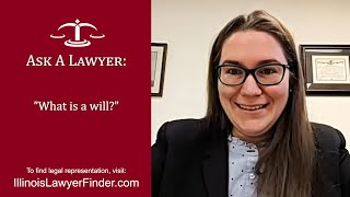 What is a will?