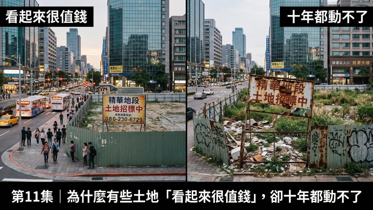 第11集｜為什麼有些土地「看起來很值錢」，卻十年都動不了