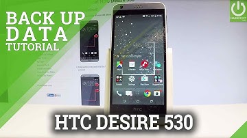 Back Up Data on HTC Desire 530 - Allow Google Backup / Add Account