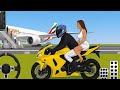 New Yellow Super Racing Motor Bike In Parking 3D Driving Class Simulator #AIANTRA, GAMING #