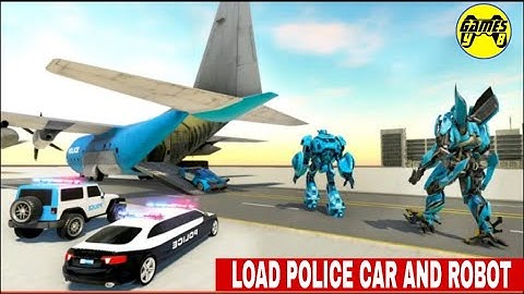 US Police Cop Car Robot Transportation Game 2020 #Part2 - Android Gameplay 1080p60