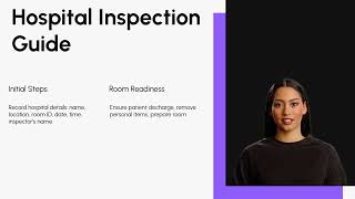 Terminal Cleaning of Isolation Rooms Inspection with eAuditor Audits and inspections