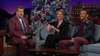 2018 12 17 Amber Heard - The James Corden Late Late Show - About to be An Aunt