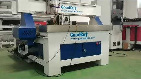 GoodCut Top Sale 1325 Size CNC Router with Aluminum Table + T slot HQD Water-cooled Spindle for Wood