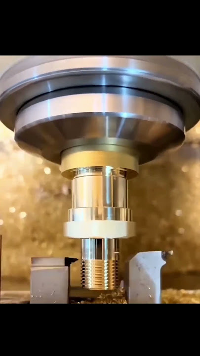 Machining a brass screw