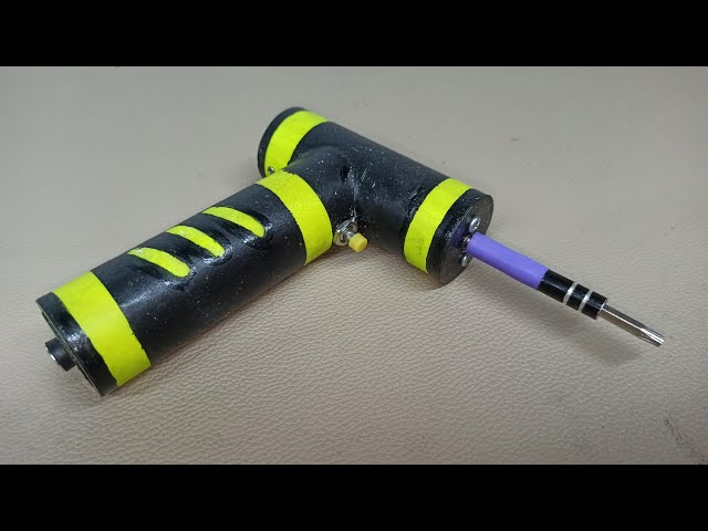 How to Make an Electric Screwdriver at Home | Rechargeable class=