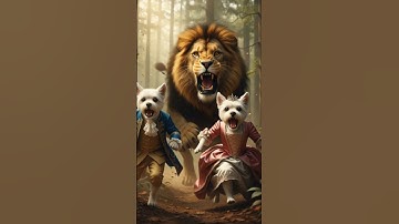 ai dog video which helps king and queen #short #trending #ai #aivideo #Ai__loke