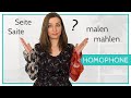 Unterschiedliche Schreibweise = unterschiedliche Aussprache? | Homophone