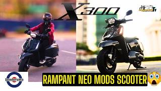 First Look and Ride Impression||Lambretta X300||Luxurious Neo Mods Rampant Scooter