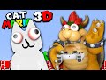 New cat mario 3d  bowser plays new cat mario 3d like pro