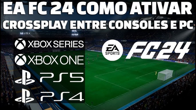 FIFA 23 - CONVIDAR AMIGOS PARA JOGAR ONLINE , ATIVAR O CROSSPLAY