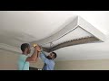 Alçıpancıdan Detaylı Tavan Uygulaması! - Detailed Workmanship from Gypsum Board! - Suspended ceiling