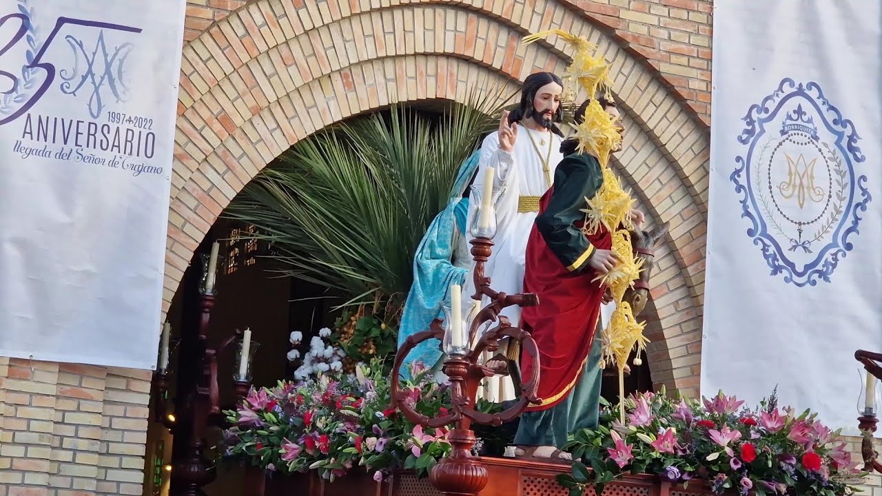 Salida de la Borriquita de Trajano - Extraordinaria 25 Aniversario - AM Virgen de los Reyes