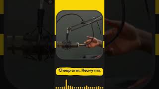 This Guy Shows You How to Get a Mic Arm That Holds a Heavy Mic