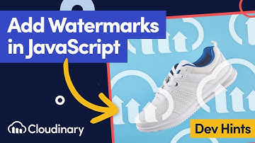 Add Watermarks to Images in JavaScript with Cloudinary - Dev Hints