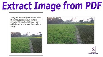 How to Extract Images from PDF Document in Foxit PhantomPDF