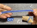 DIY Браслет из бисера зигзаг Мастер класс Beaded bracelet tutorial Давай порукоделим